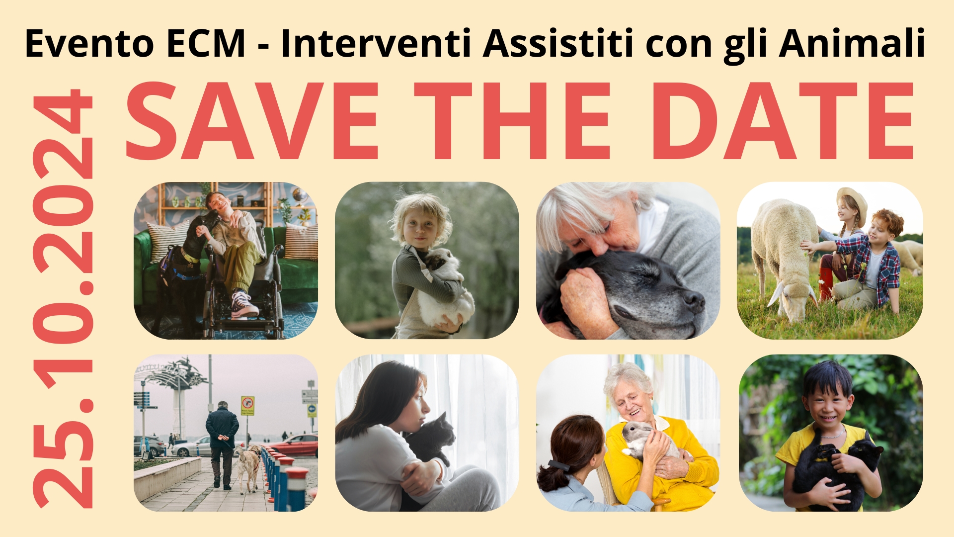 Clicca per accedere all'articolo Save the date: in arrivo l'evento ECM sugli Interventi Assistiti con gli Animali (IAA)