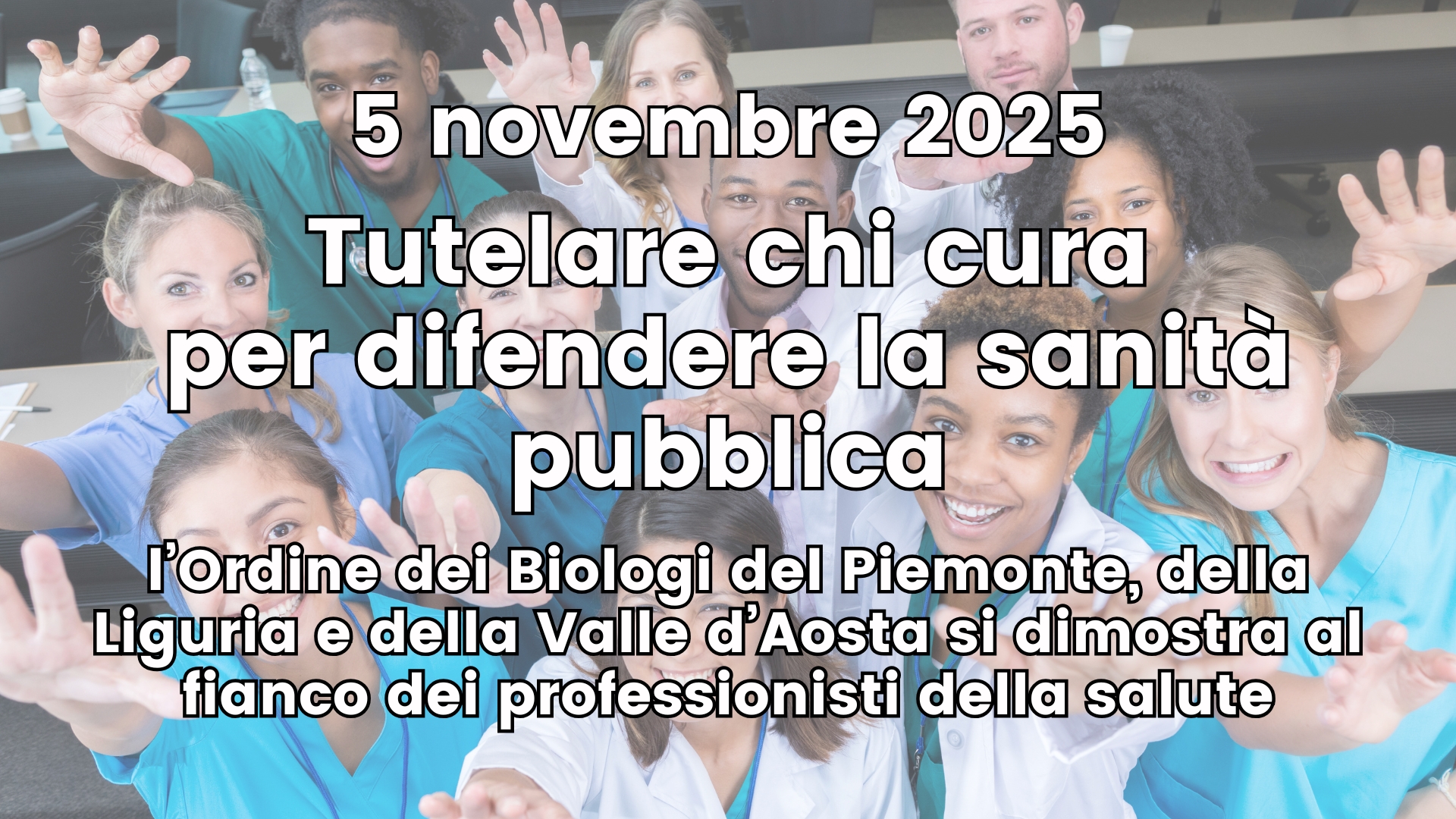 Clicca per accedere all'articolo “Tutelare chi cura per difendere la sanità pubblica”: oggi tutte unite le professioni sanitarie 