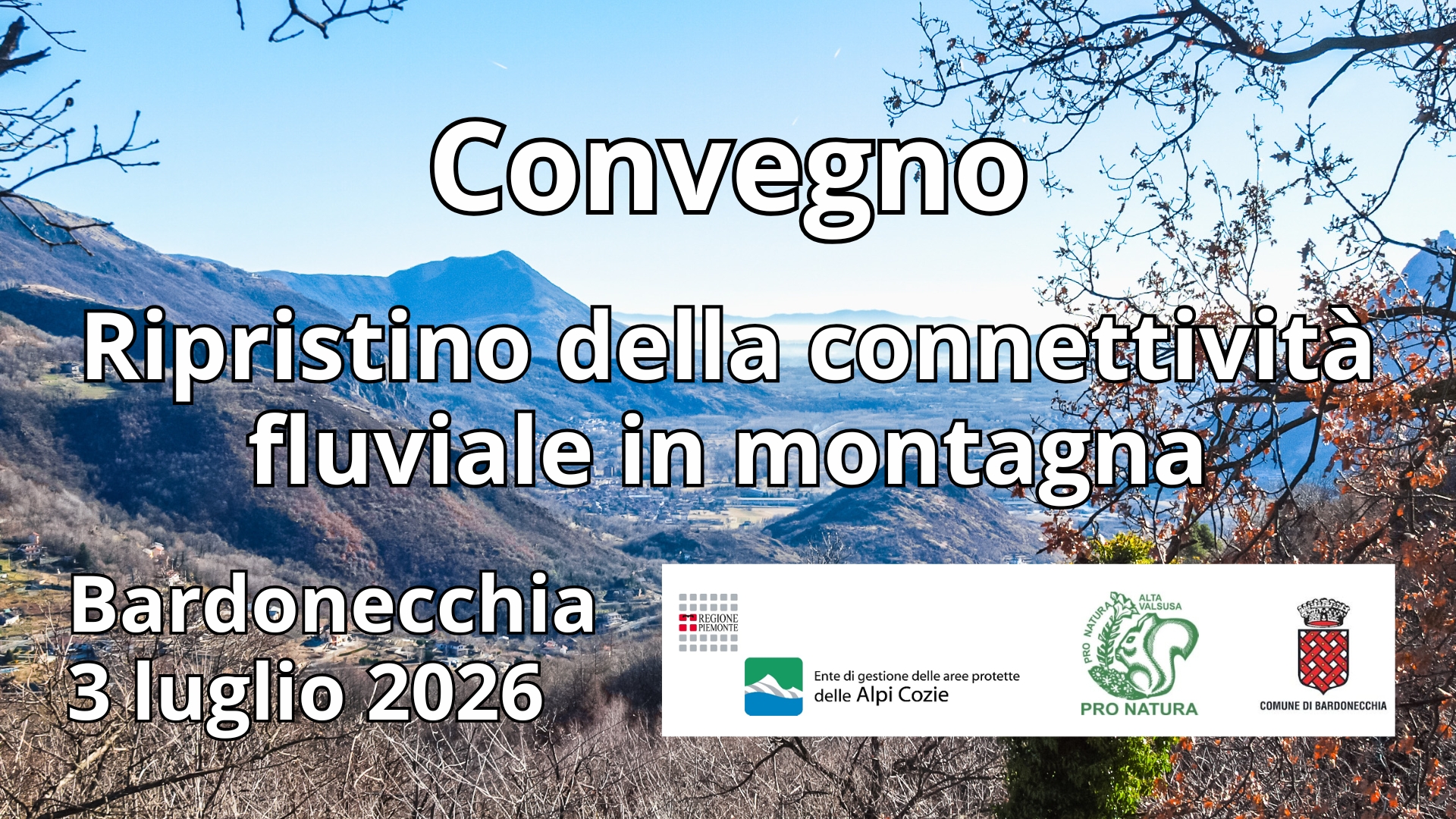 Clicca per accedere all'articolo Ripristino della connettività fluviale in montagna: a Bardonecchia un convegno dedicato al futuro dei torrenti alpini
