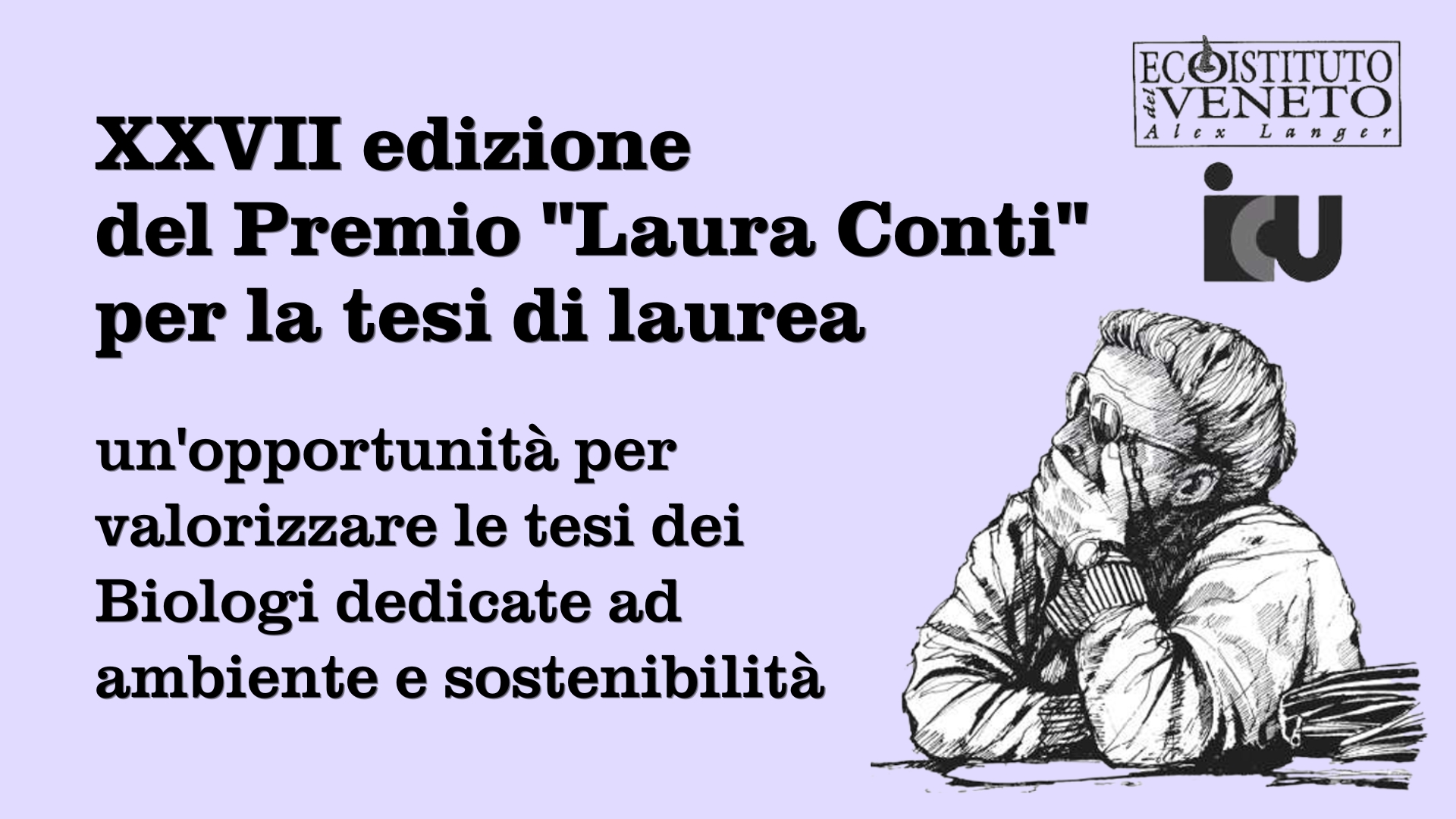 Clicca per accedere all'articolo Nuova edizione del Premio per la tesi di laurea "Laura Conti" 2026