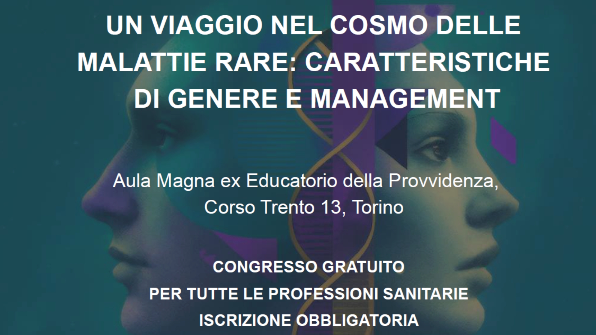 Clicca per accedere all'articolo Un viaggio nel cosmo delle malattie rare: caratteristiche di genere e management