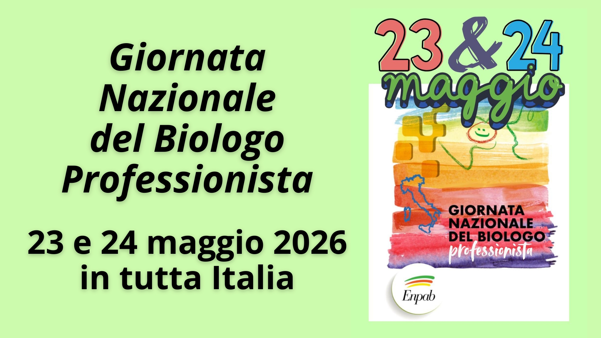 Clicca per accedere all'articolo Torna la Giornata Nazionale del Biologo Professionista 2026