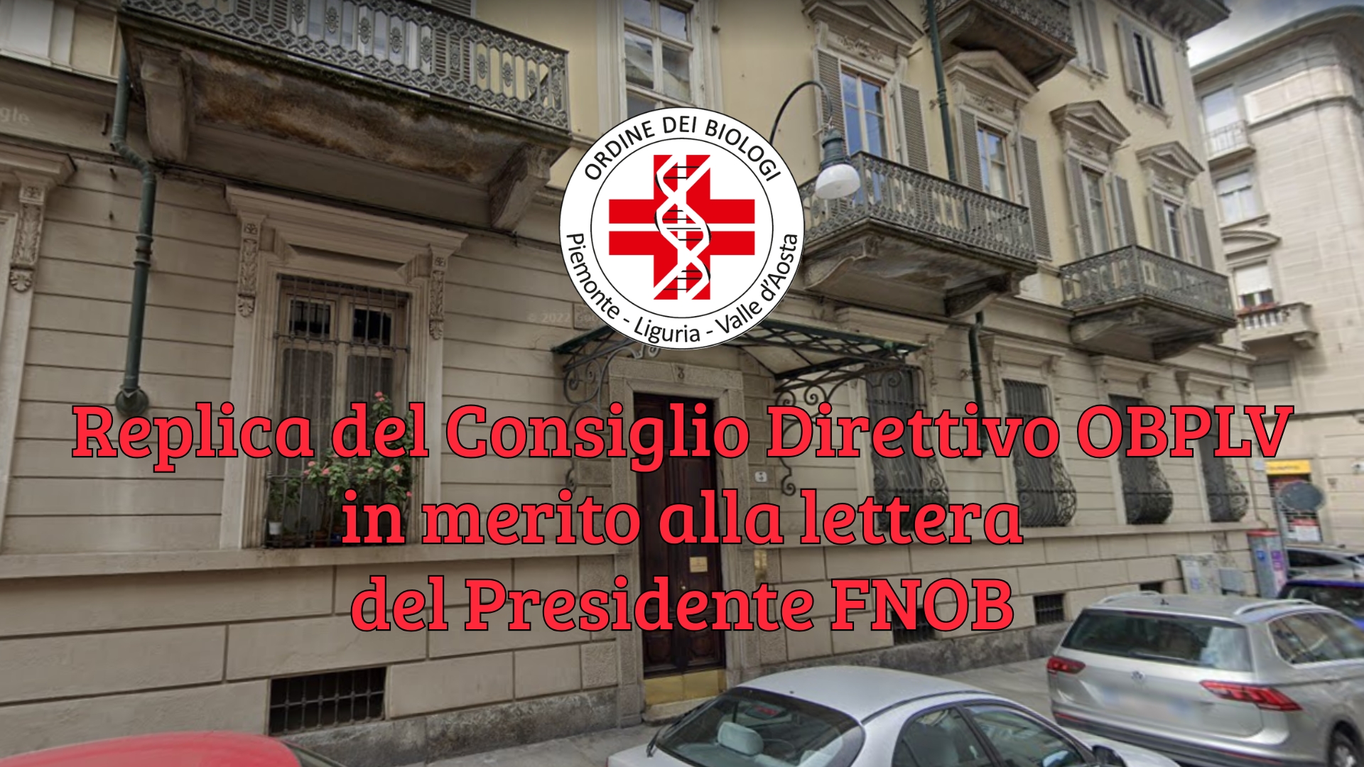 Clicca per accedere all'articolo Replica del Consiglio Direttivo dell’OBPLV alla lettera del Presidente FNOB del 20 dicembre 2025 (Prot. 16405/2025)