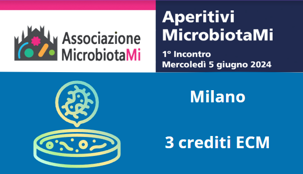 Clicca per accedere all'articolo Evento ECM - Aperitivi MicrobiotaMi