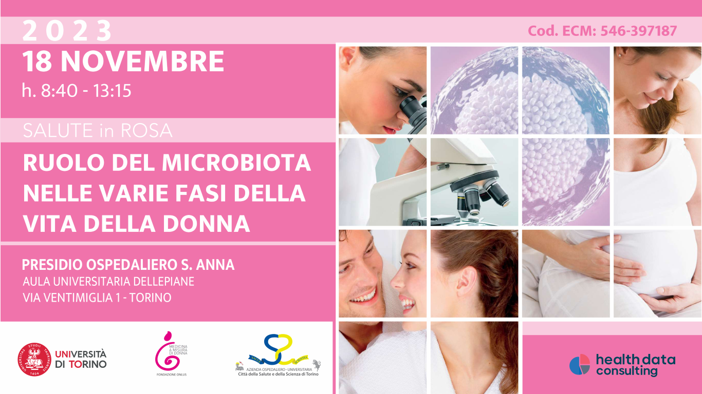 Clicca per accedere all'articolo  CORSO ECM 18/11 Torino :: Ruolo del microbiota nelle varie fasi della vita della donna